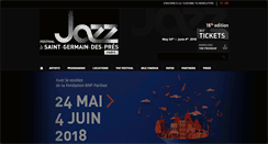 Desktop Screenshot of festivaljazzsaintgermainparis.com